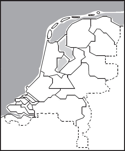 Aardrijkskunde kaarten Nederland en provincies eduVIP